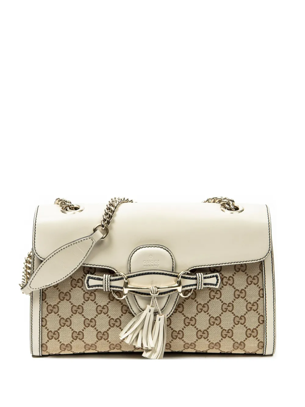 Gucci Pre-Owned medium Emily GG Supreme shoulder bag - Toni neutri