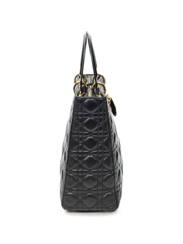 Christian Dior Pre-Owned レディ ディオール カナージュ ハンドバッグ