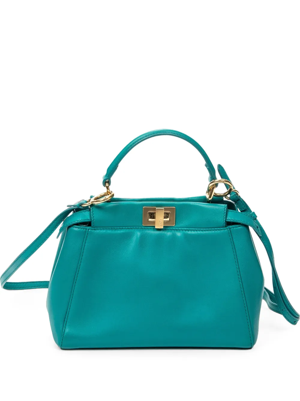 Fendi Pre-Owned mini Peekaboo tote bag - Green