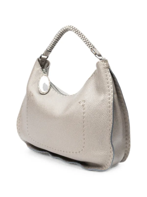 Fendi Pre-Owned セレリア ショルダーバッグ | シルバートーン