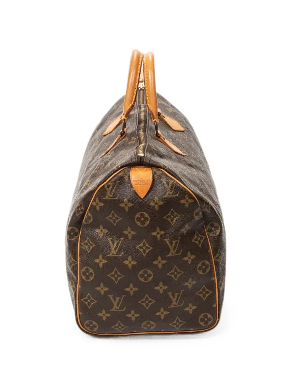 Louis Vuitton Pre-Owned Monogram Speedy 40 Handbag | Brown | FARFETCH