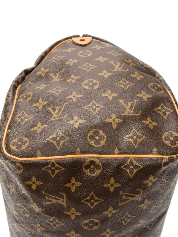 Louis Vuitton Pre-Owned Monogram Speedy 40 Handbag | Brown | FARFETCH
