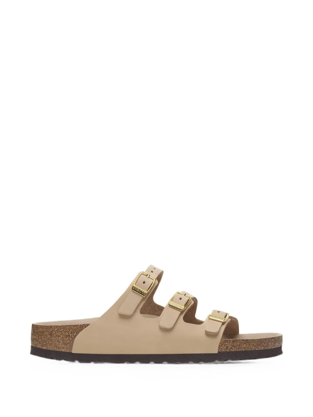 Birkenstock Florida nubuck leather sandals - Toni neutri