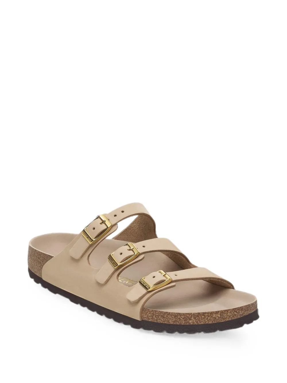 Birkenstock Florida nubuck leather sandals Beige