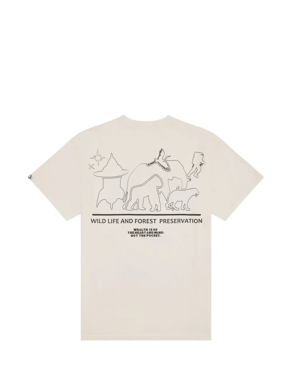Billionaire Boys Club Species T-shirt met grafische print Wit
