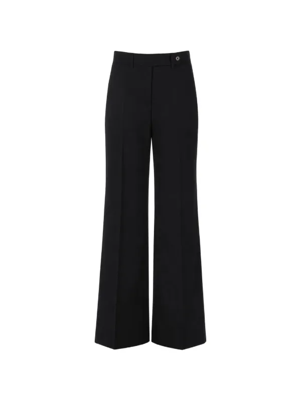 Paul Smith A Suit to Travel in Bootcut Trousers in Black