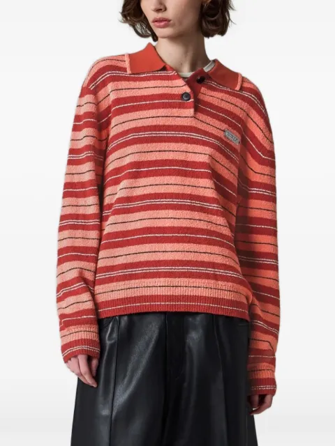 Paul Smith top con botones y rayas estampadas