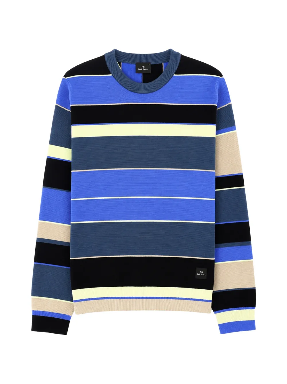 Paul Smith striped organic-cotton sweater | Blue | Image 1
