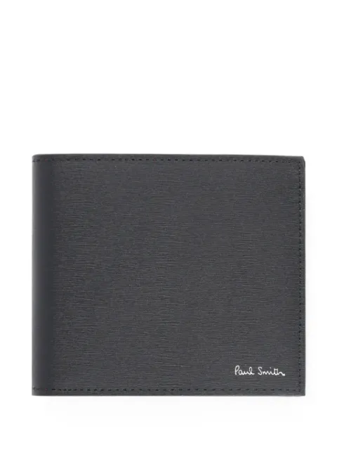 Paul Smith logo-print leather wallet