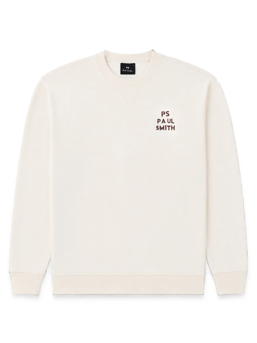 PS Paul Smith Katoenen sweater met logoprint Beige