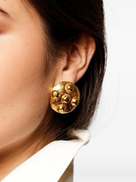 Sylvia Toledano Theodora hammered-effect earrings