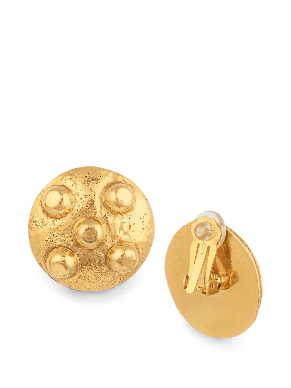 Sylvia Toledano Theodora hammered-effect earrings - Oro