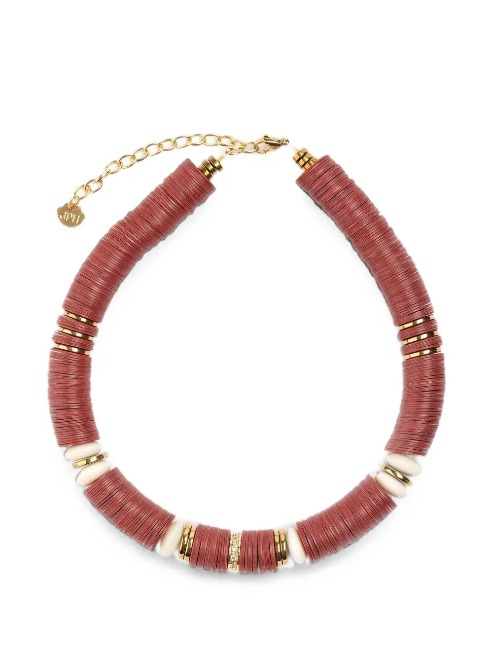 Hijas de Puka Jaipur beaded necklace - Oro