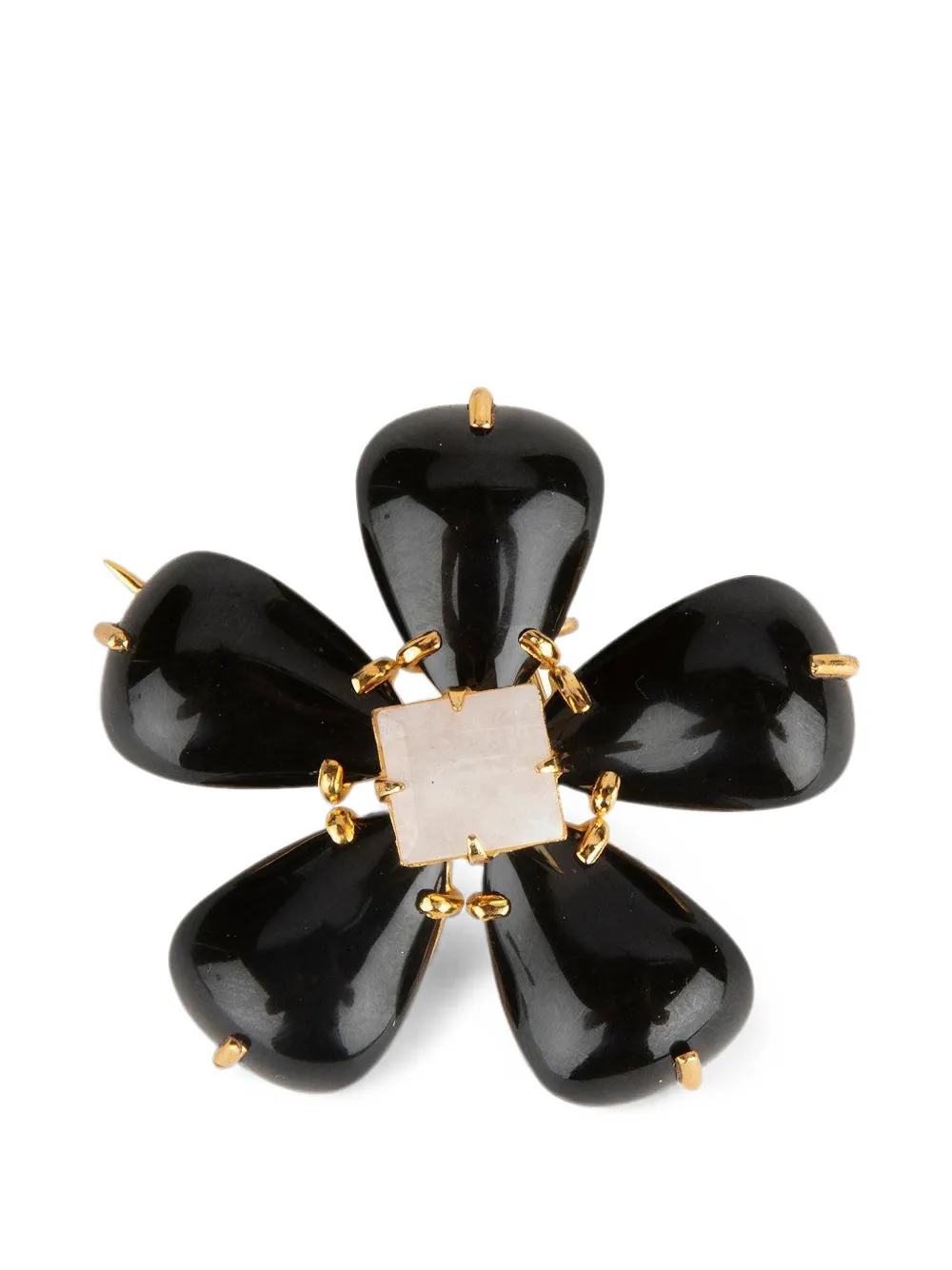 Bounkit Jewelry Claudine flower brooch