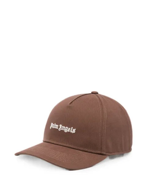Palm Angels logo-embroidered baseball cap