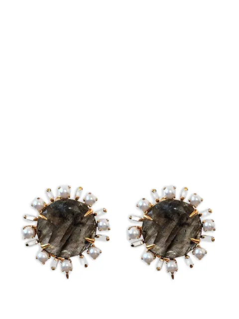 Bounkit Jewelry Anya Ohrringe mit Labradorit
