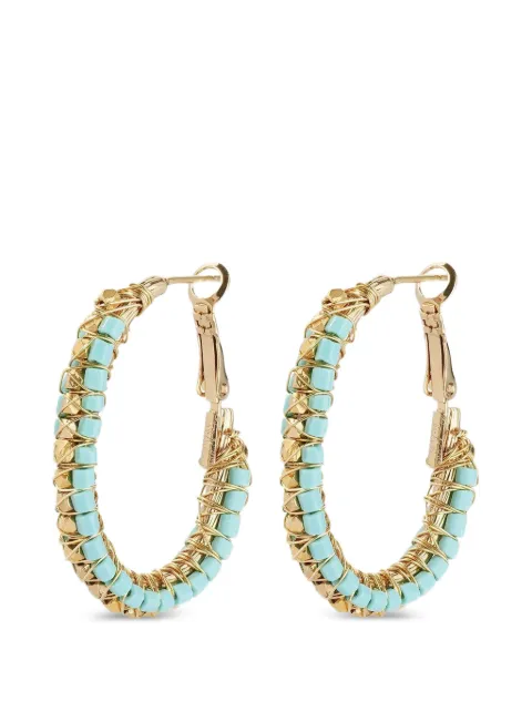 Gas Bijoux Lyre Lucky hoop earrings