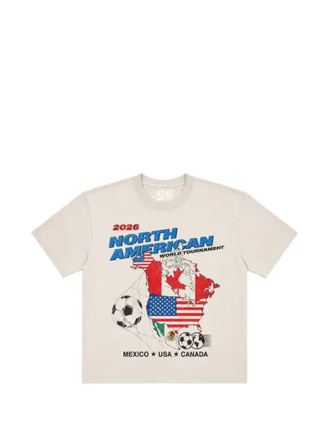 Melt graphic-print T-shirt