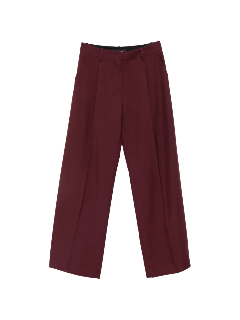 Proenza Schouler pleated wide-leg trousers - Red