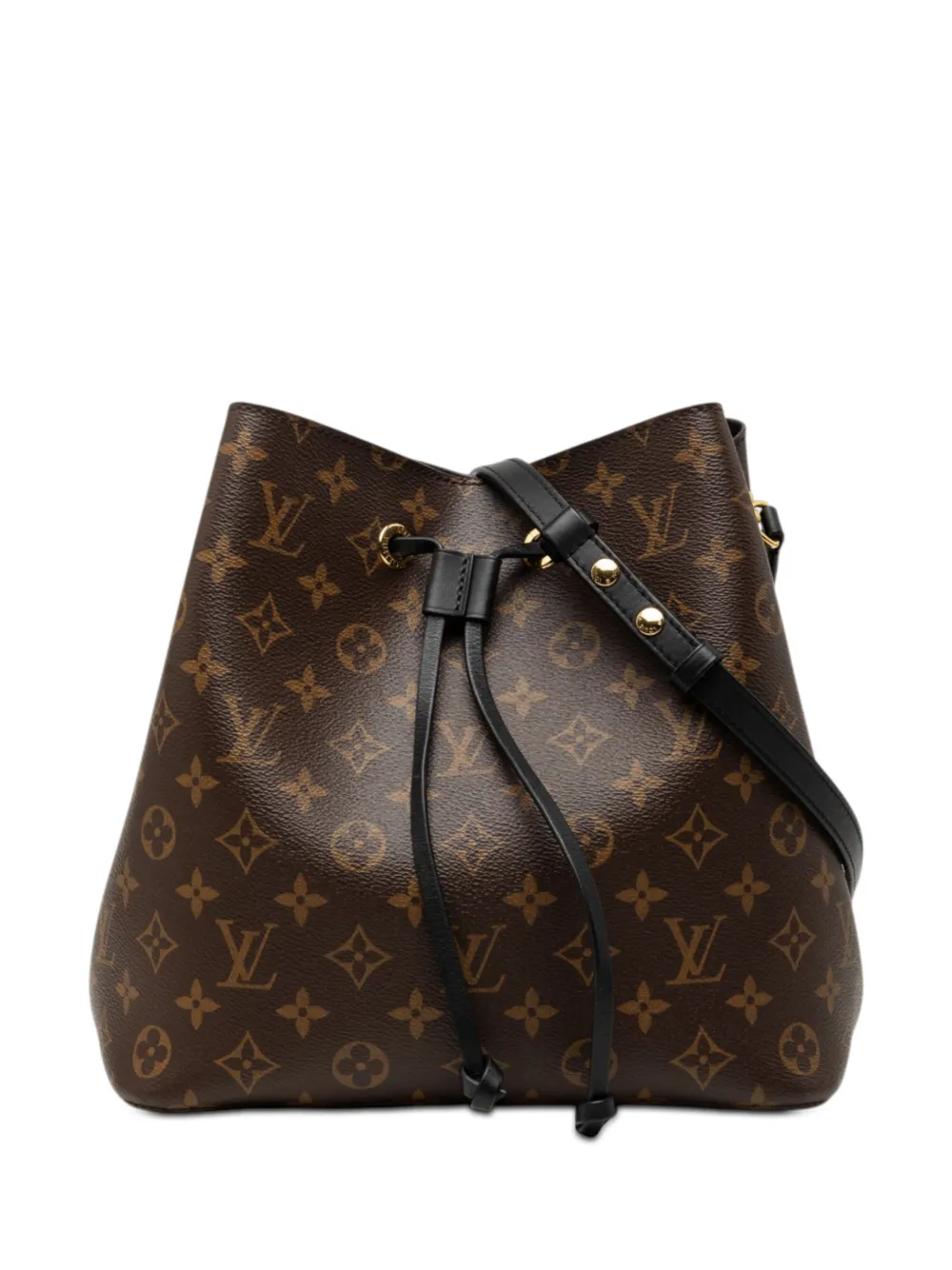 Louis Vuitton Pre-Owned 2019 Monogram Neonoe MM bucket bag - Marrone
