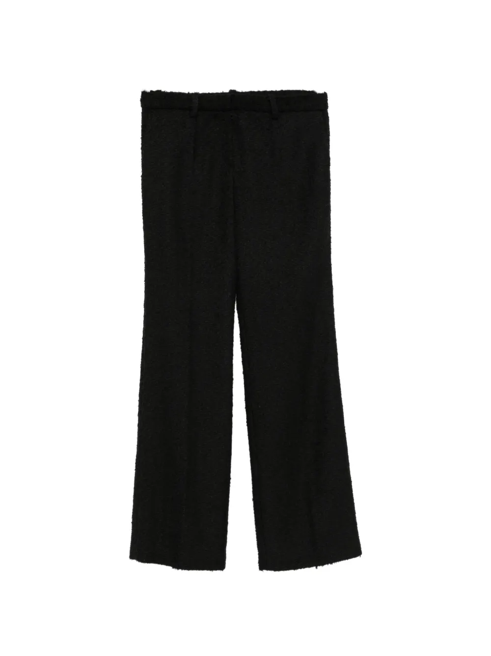 Magda Butrym bouclé-knit wide-leg trousers - Green