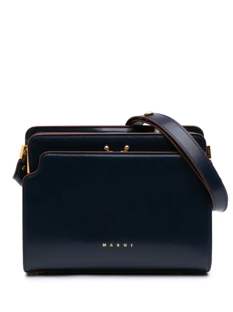 Marni Pre-Owned 2010-2026 Medium Leather Trunk Reverse crossbody bag