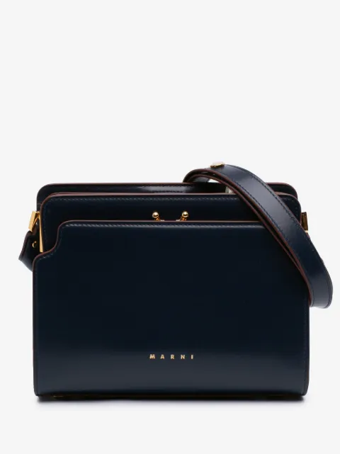 Marni Pre-Owned 2010-2026 Medium Leather Trunk Reverse crossbody bag
