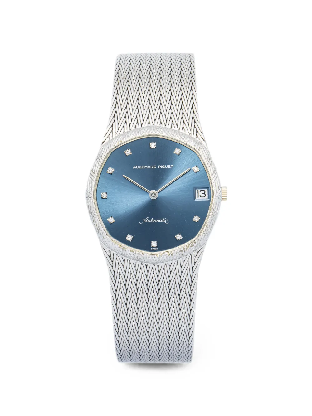 Pre-owned Audemars Piguet Pre Owned Cobra 30mm Watch In Blue