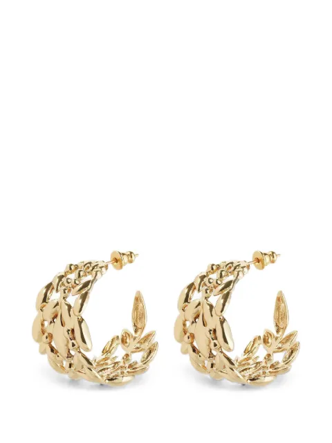 Gas Bijoux Olea openwork hoop earrings