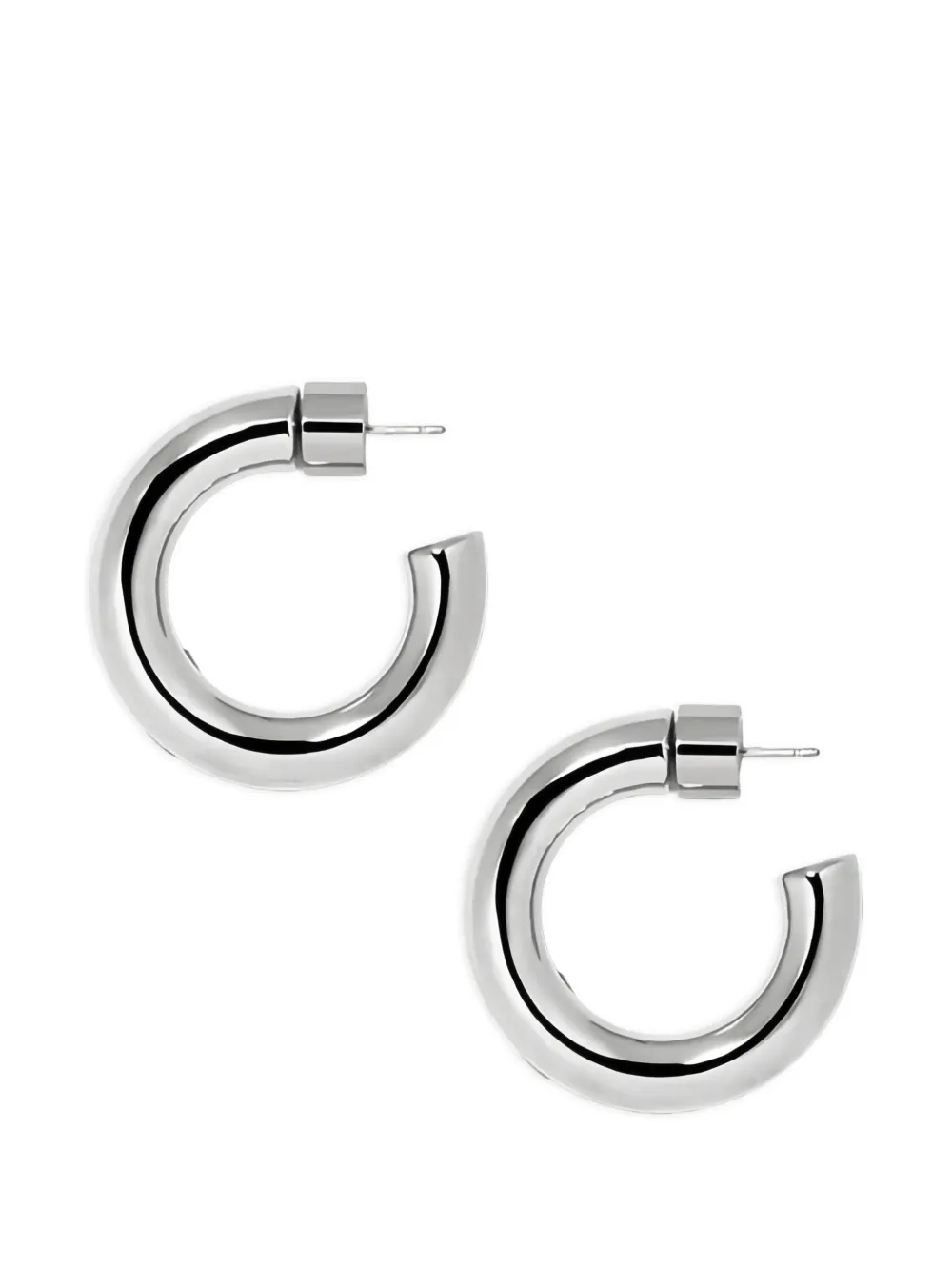 Jennifer Fisher mini Natasha hoop earrings - Argento