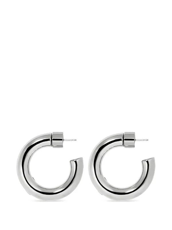 Jennifer Fisher Mini Natasha Hoop Earrings in Silver