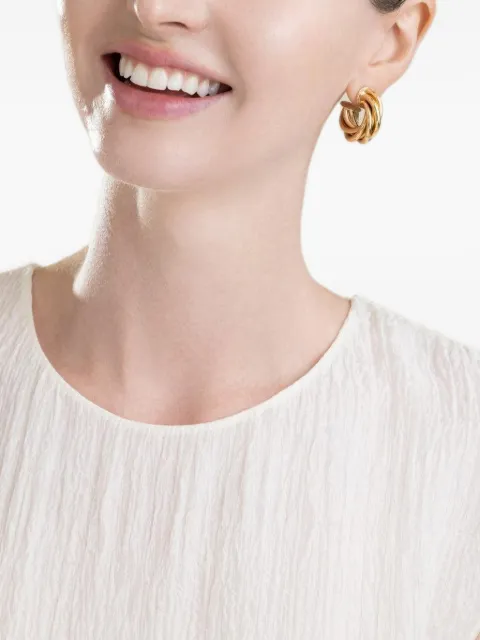 Gas Bijoux Aatik twisted hoop earrings