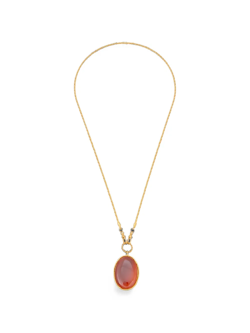 Sylvia Toledano Talisman Halskette mit Kornalin - Gold