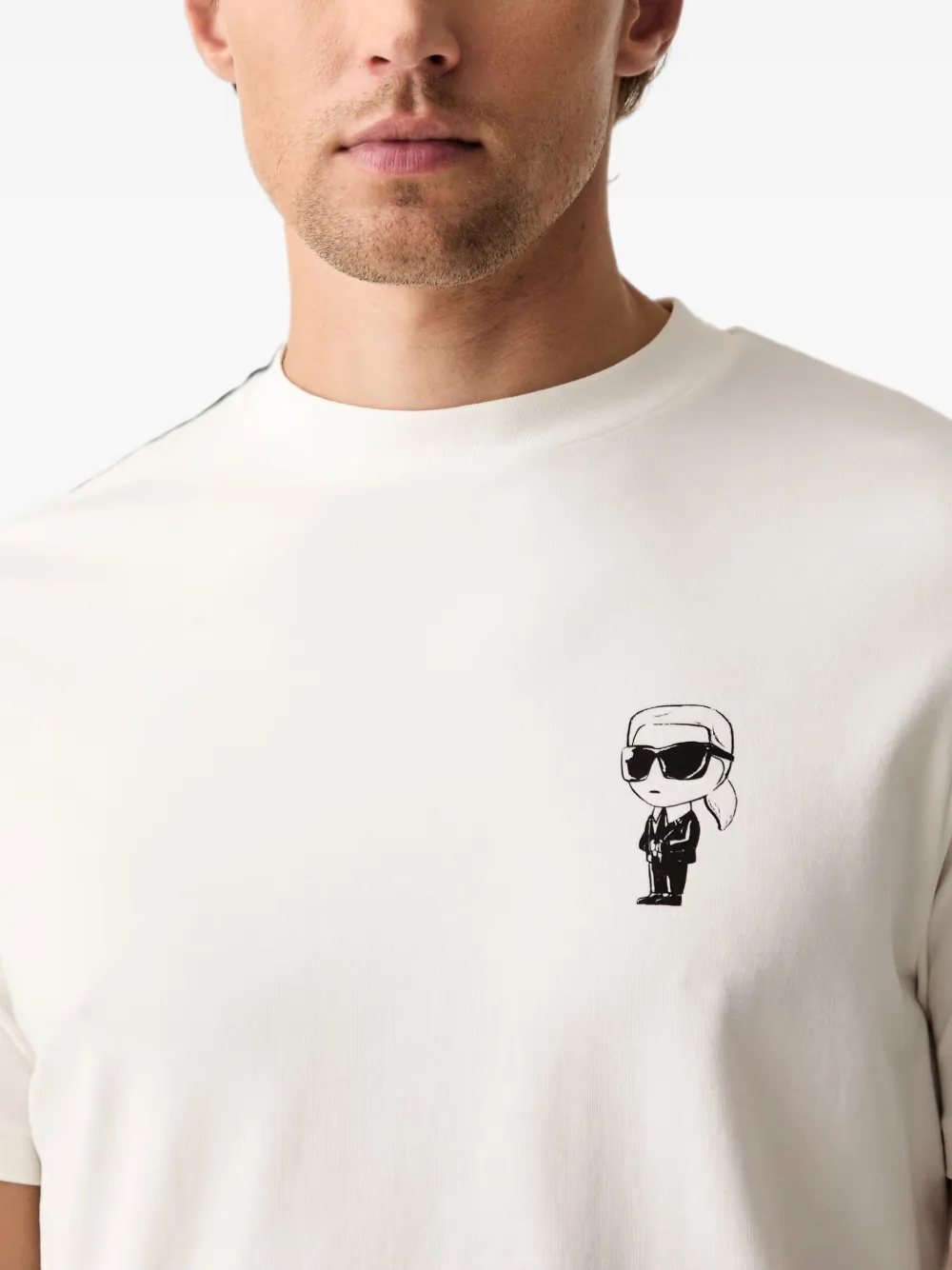 Karl Lagerfeld short-sleeves T-shirt Wit