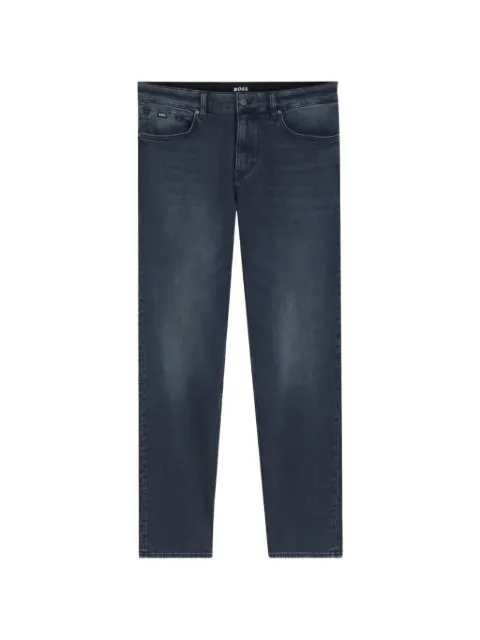 BOSS faded-effect jeans