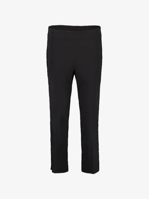 Avenue Montaigne Bridgette side-slit trousers
