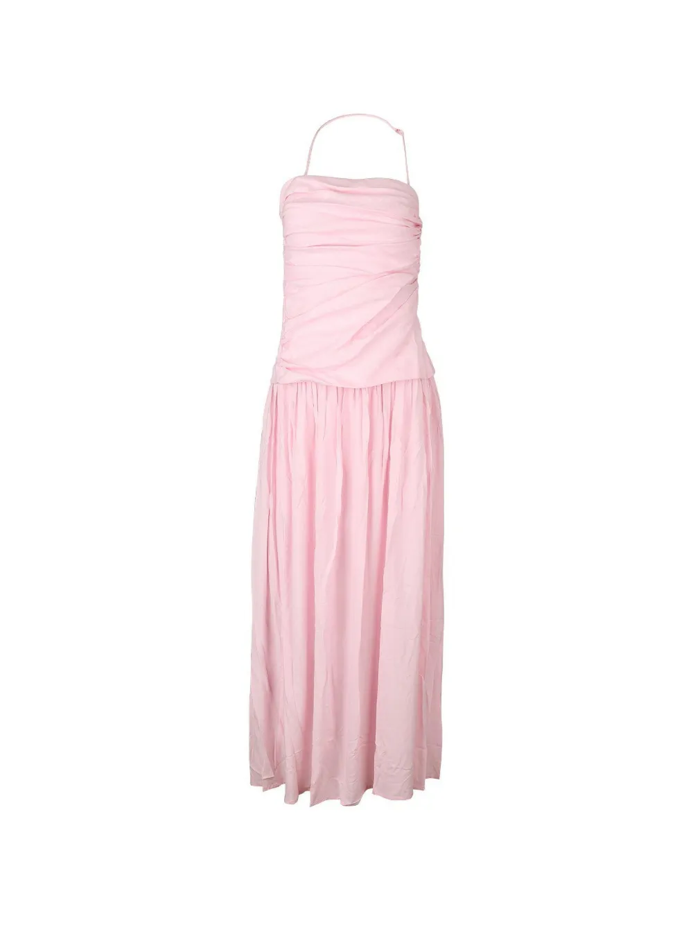 Faithfull Notte ruched maxi dress - Rosa
