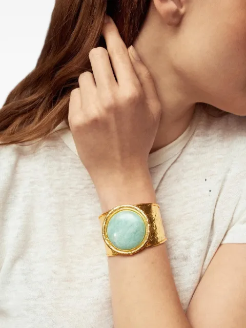 Sylvia Toledano Sphere amazonite cuff bracelet