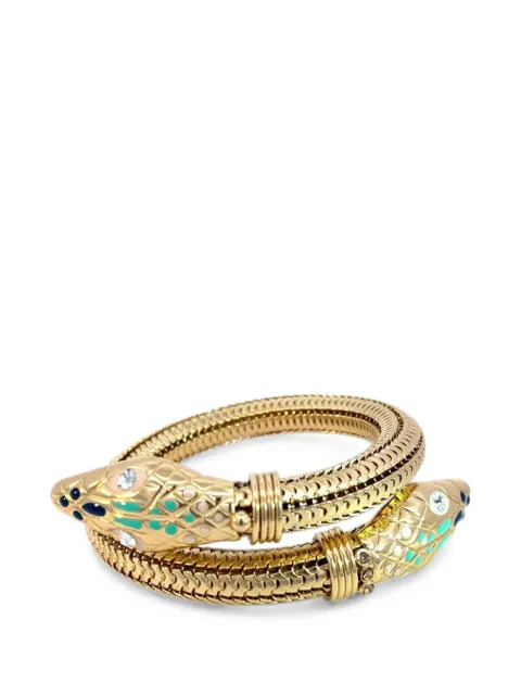 Gas Bijoux Cobra wrap-design bracelet