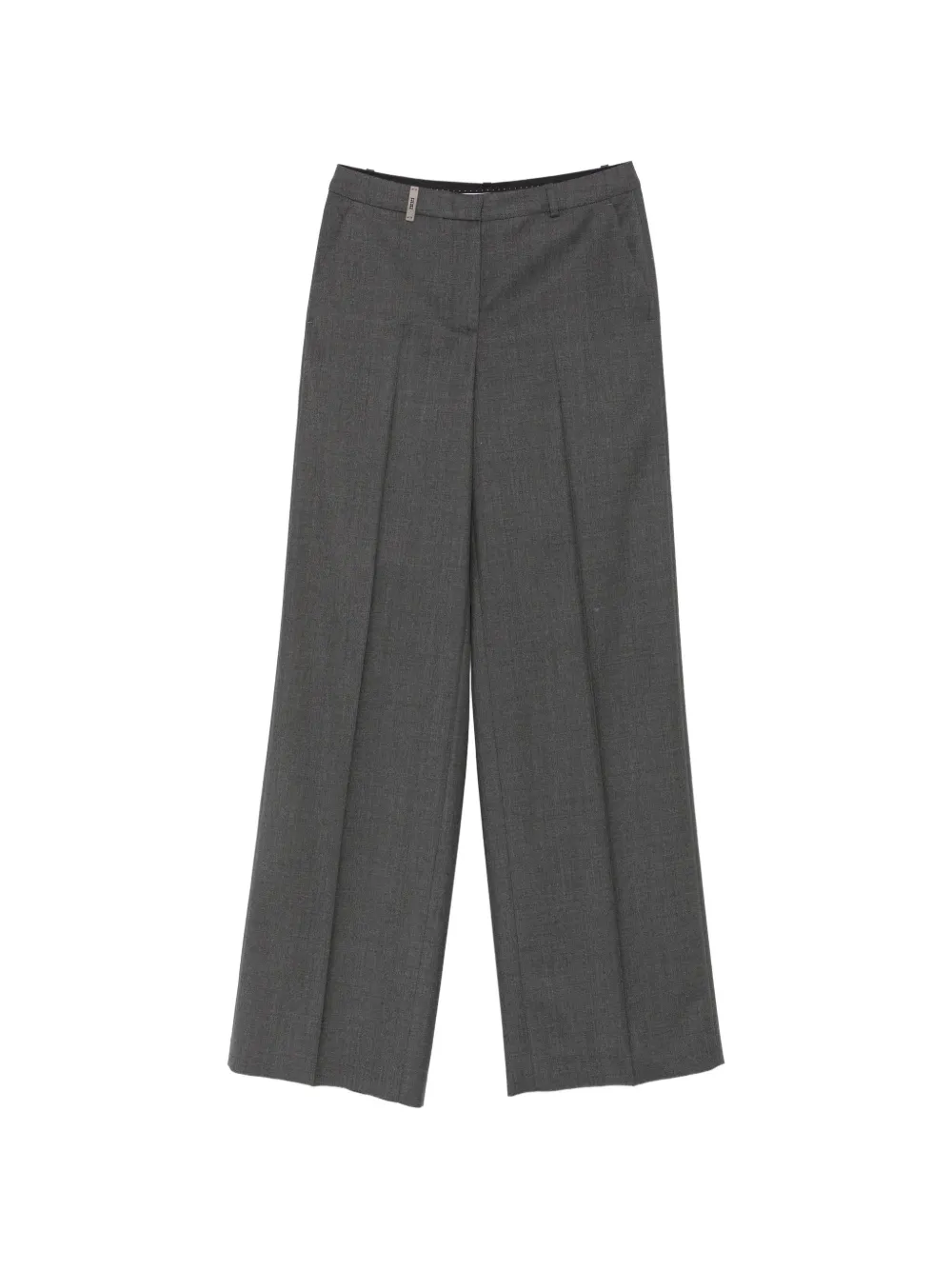Peserico pressed-crease wool trousers