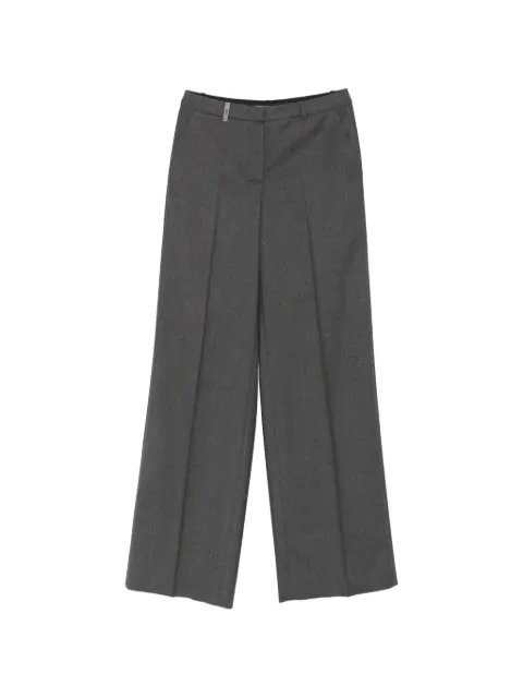 Peserico pressed-crease wool trousers