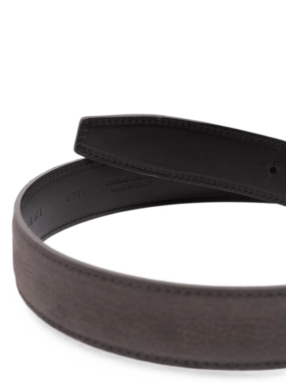 Orciani Nabucco leren riem Grijs