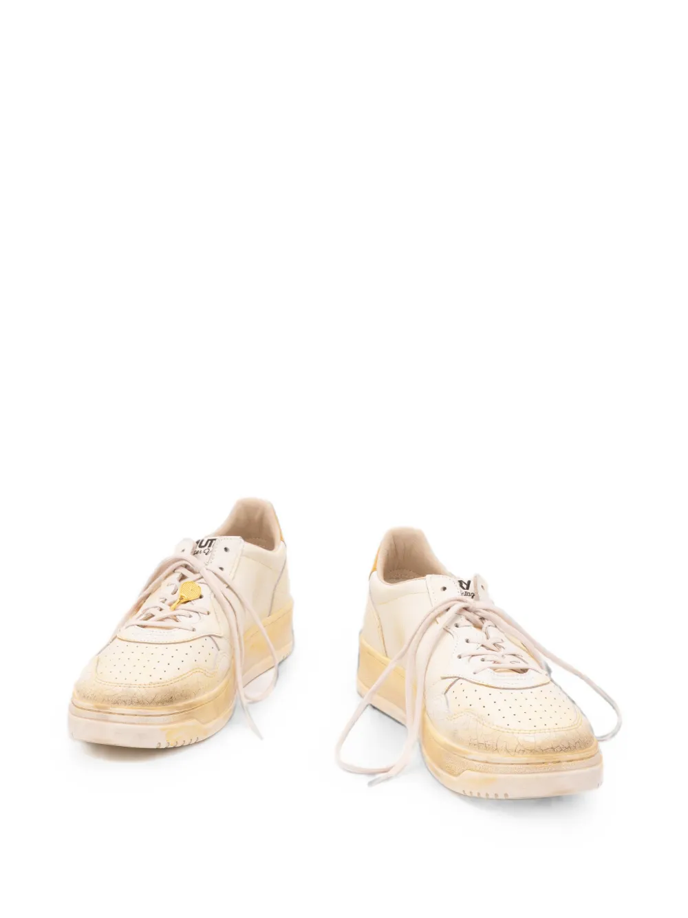 Autry Medalist leather sneakers Wit
