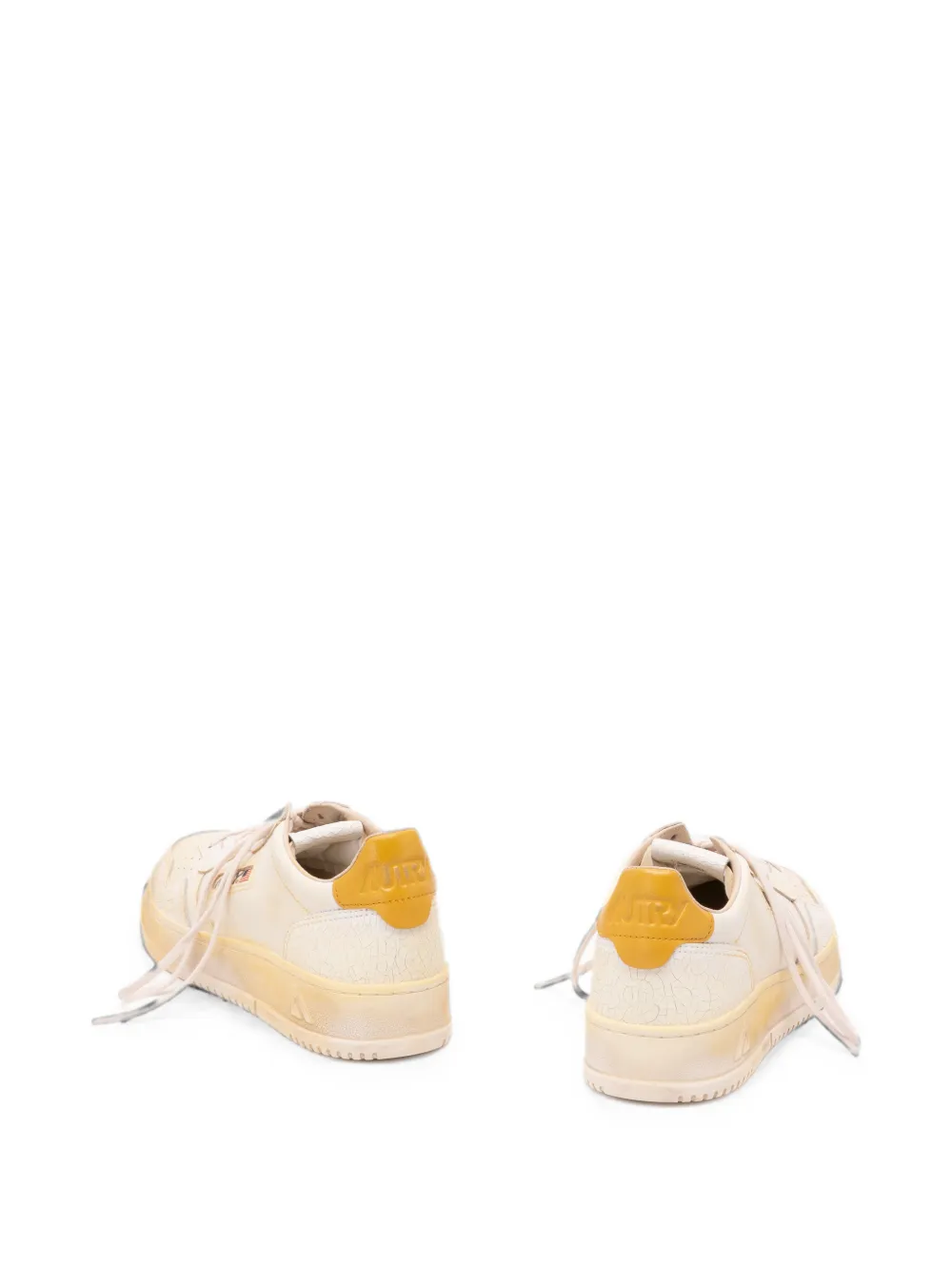 Autry Medalist leather sneakers Wit