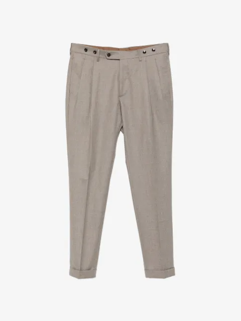 Berwich pantalones de lana con pinzas