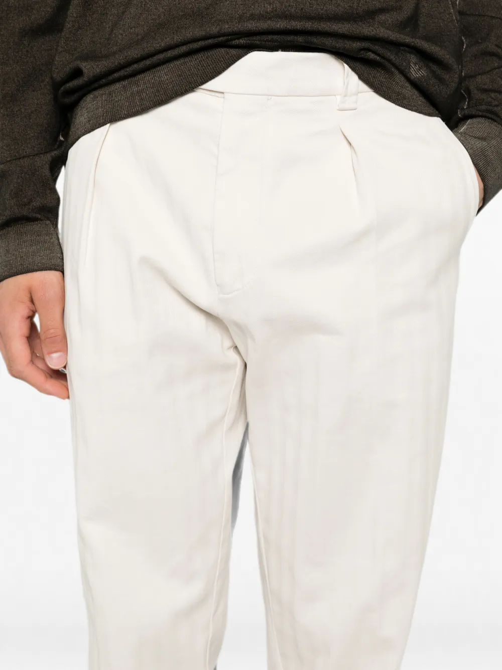 Berwich Plooibroek Beige