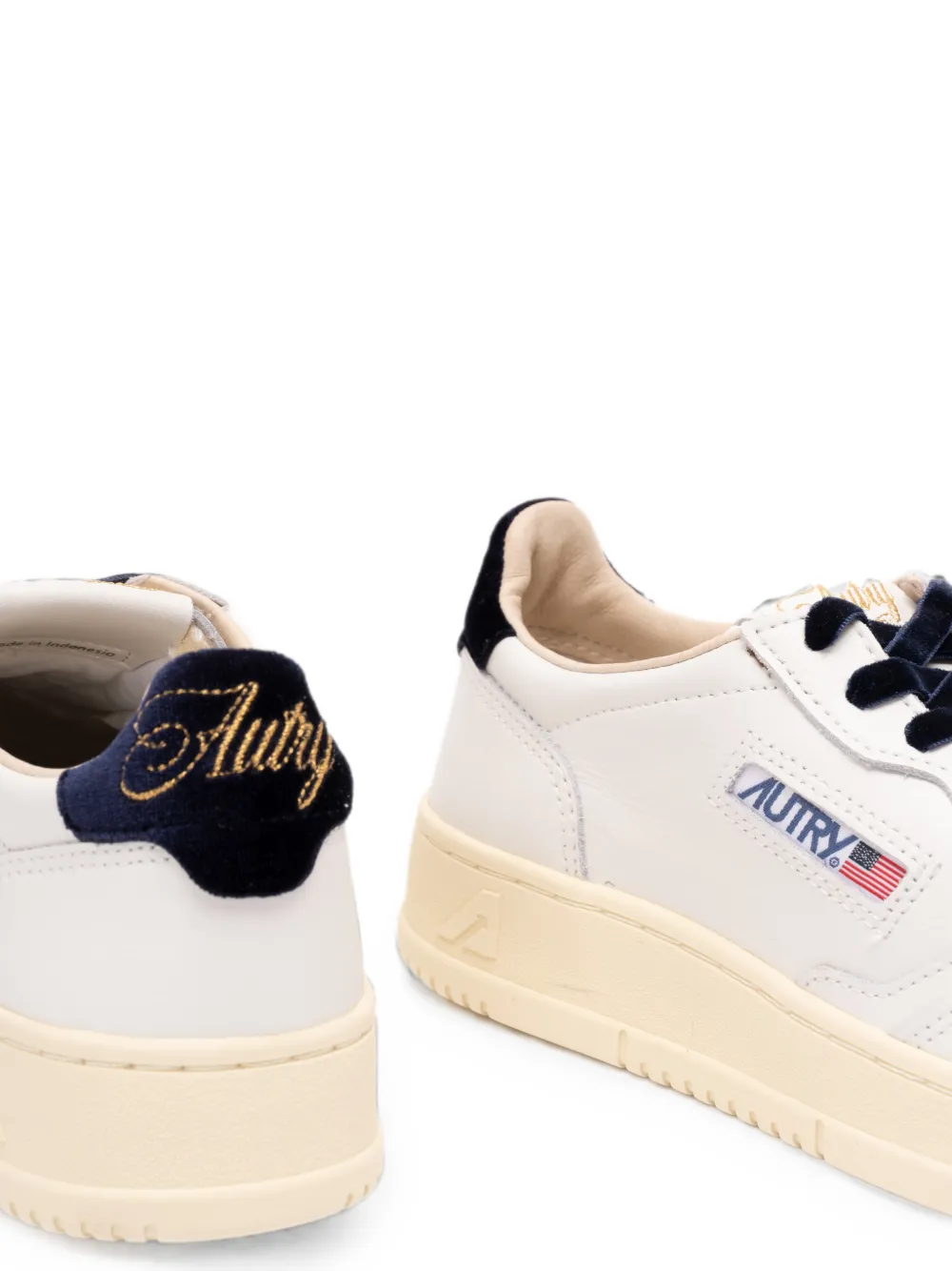 Autry Medalist leather sneakers Wit