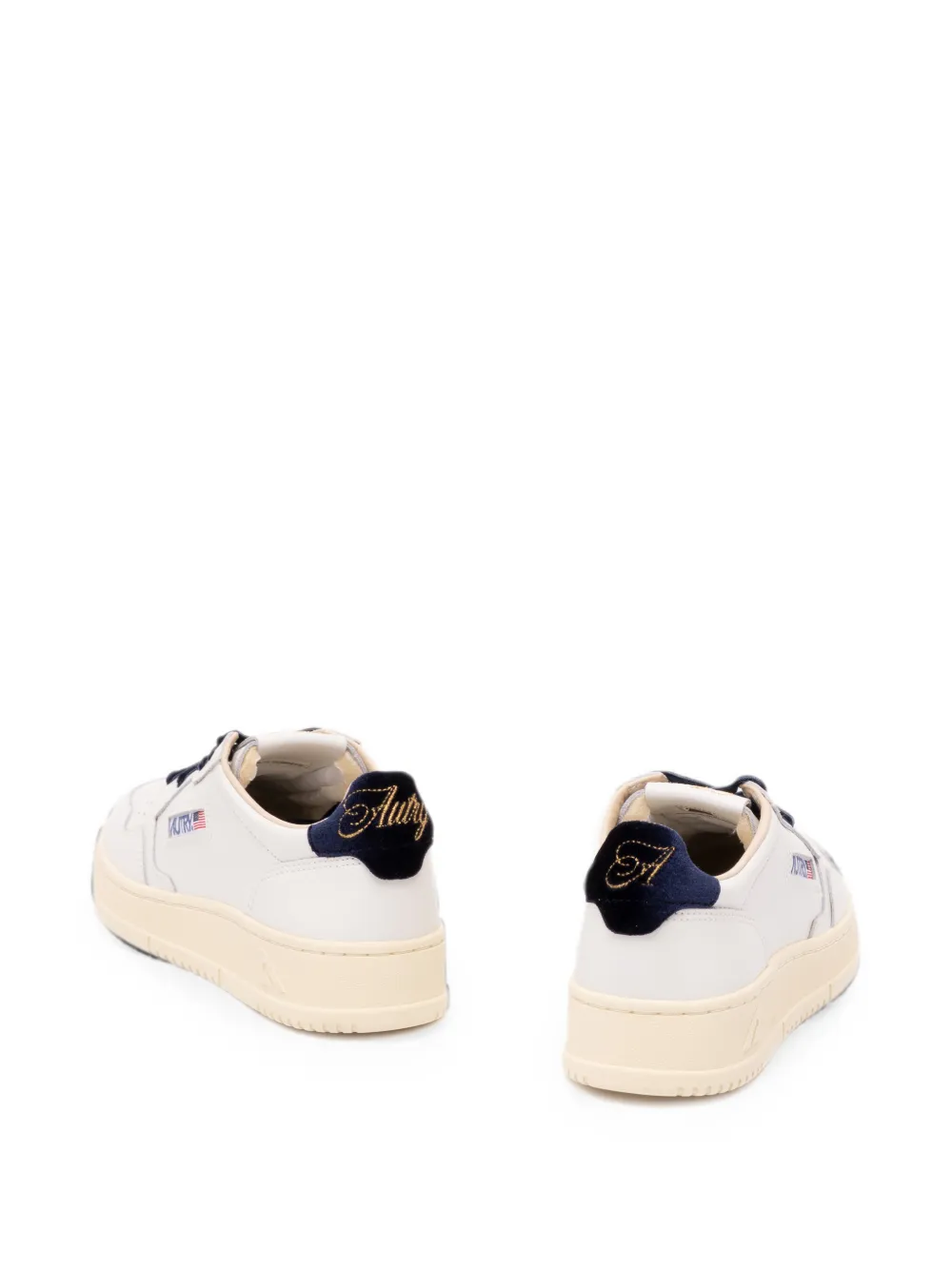 Autry Medalist leather sneakers Wit