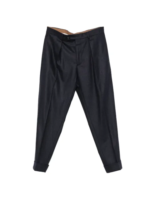 Berwich pantalones de lana con pinzas