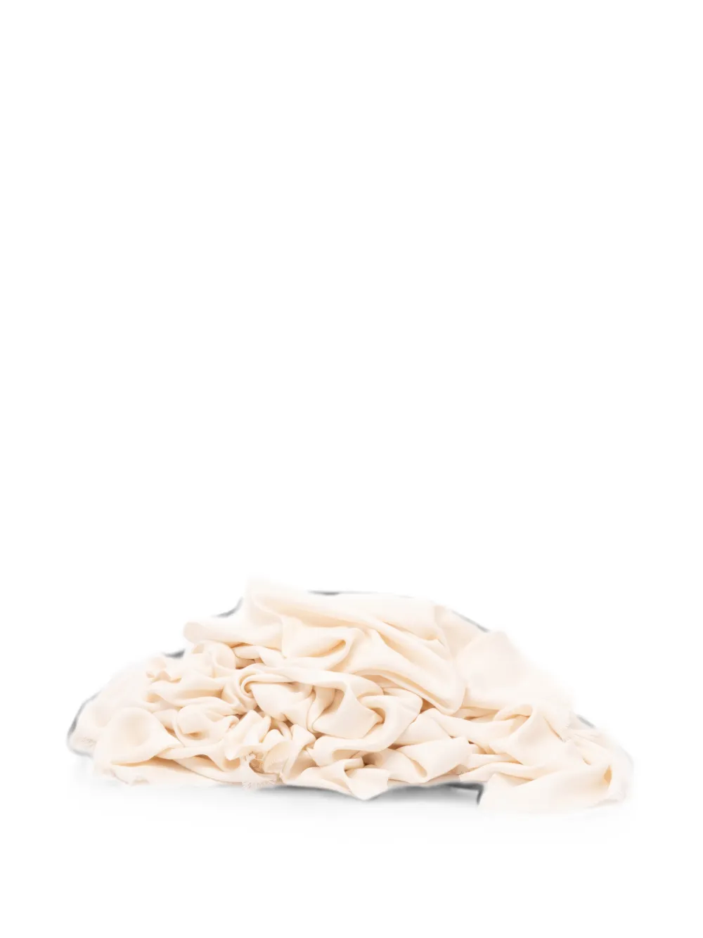 Elisabetta Franchi Sjaal met franje Beige